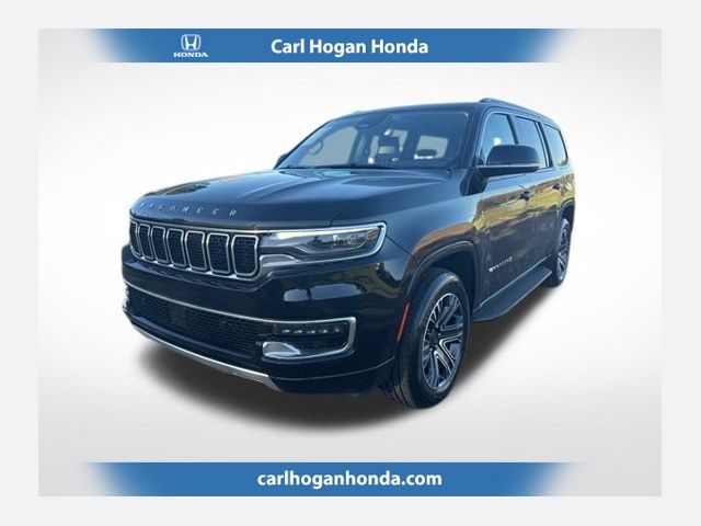 Diamond Black Crystal Pearlcoat 2024 Jeep Wagoneer Series II RWD SUV / Crossover 4X2 8-Speed Automatic