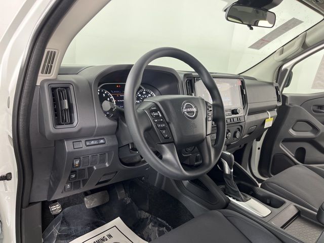 2025 Glacier White Nissan Frontier S RWD Truck