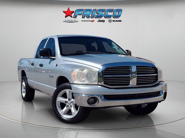 Bright Silver Metallic Clearcoat 2008 Dodge RAM 1500 Pickup Truck Rear-Wheel Drive 5-Speed Automatic