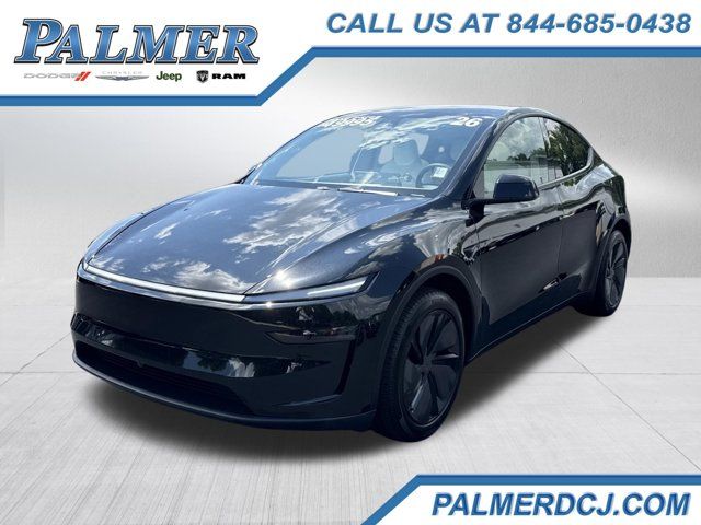 Black 2026 Tesla Model Y SUV / Crossover Rear-Wheel Drive 1-Speed Automatic