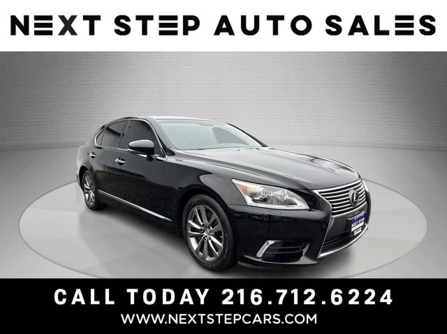 Black (Obsidian) 2013 Lexus LS 460 AWD Sedan All-Wheel Drive 8-Speed Automatic