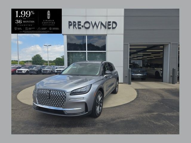 Silver Radiance Metallic Clearcoat 2024 Lincoln Corsair SUV / Crossover All-Wheel Drive 8-Speed Automatic