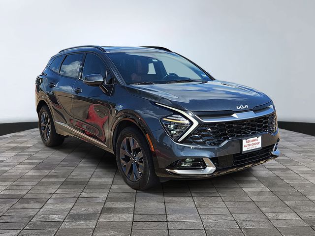 Gravity Gray 2024 Kia Sportage Hybrid SUV / Crossover All-Wheel Drive 6-Speed Automatic
