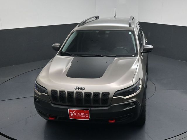 2020 Jeep Cherokee Trailhawk Beige at DeMontrond Automotive Group