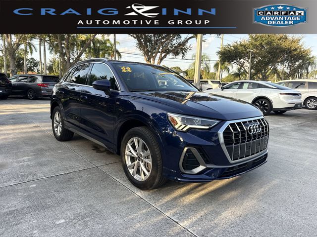 Navarra Blue Metallic 2022 Audi Q3 SUV / Crossover 8-Speed Automatic