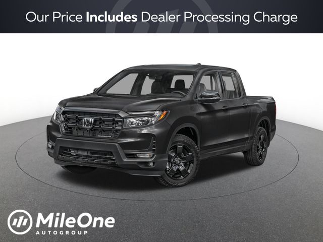 Crystal Black Pearl 2026 Honda Ridgeline Pickup Truck All-Wheel Drive 9-Speed Automatic