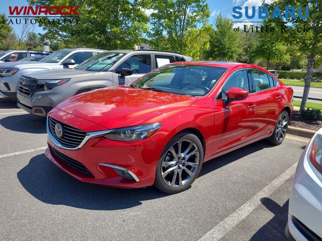 Soul Red Metallic 2017 Mazda MAZDA6 Sedan Front-Wheel Drive 6-Speed Automatic