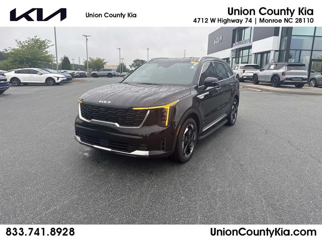 Aurora Black Pearl 2025 Kia Sorento Hybrid SUV / Crossover All-Wheel Drive 6-Speed Automatic