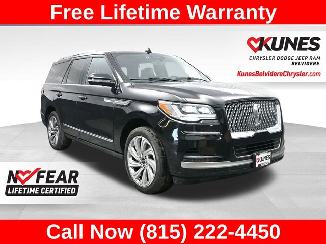 Black Metallic 2024 Lincoln Navigator SUV / Crossover Four-Wheel Drive Automatic