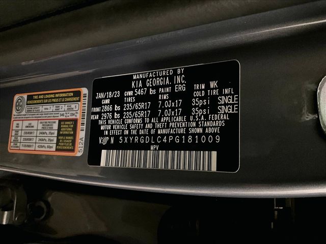 2023 Kia Sorento LX Silver at Rafferty Subaru