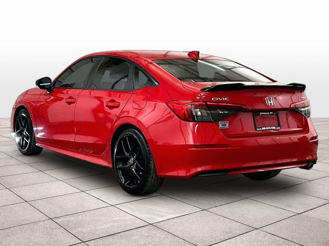 2022 Honda Civic Sport Red at Bob Ruth Ford