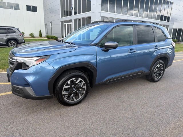 Horizon Blue Pearl 2025 Subaru Forester SUV / Crossover All-Wheel Drive Continuously Variable Transmission