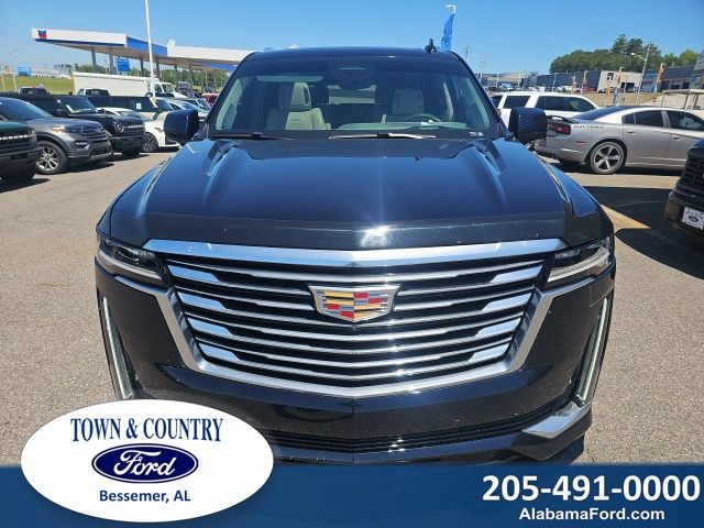 Dark Moon Blue Metallic 2024 Cadillac Escalade ESV Premium Luxury Platinum 4WD SUV / Crossover Four-Wheel Drive Automatic