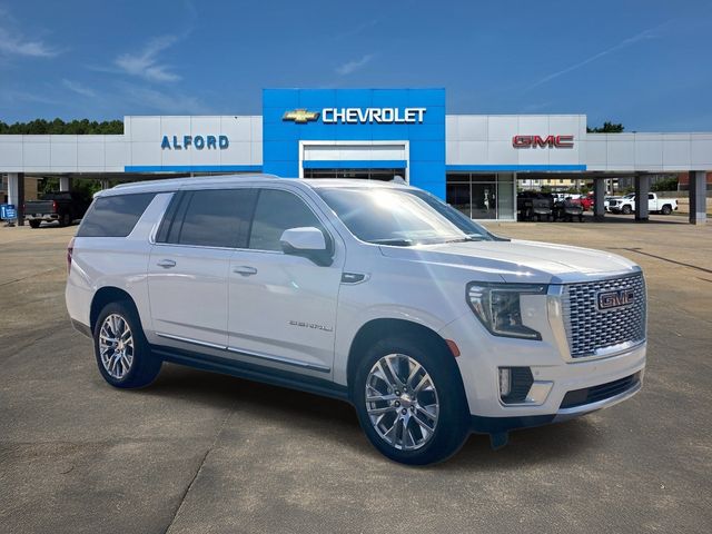 White Frost Tricoat 2021 GMC Yukon XL Denali RWD SUV / Crossover 4X2