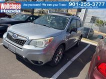 Ice Silver Metallic 2015 Subaru Forester 2.5i Touring SUV / Crossover All-Wheel Drive Continuously Variable Transmission