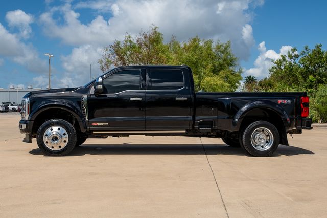 2024 Ford F-450SD Limited Black at Texan Dodge Chrysler Jeep Ram