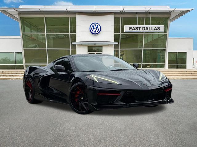 Black 2021 Chevrolet Corvette Coupe Rear-Wheel Drive 8-Speed Dual Clutch