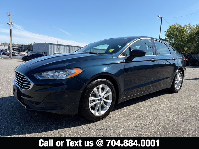 Blue Metallic 2020 Ford Fusion Sedan Front-Wheel Drive 6-Speed Automatic