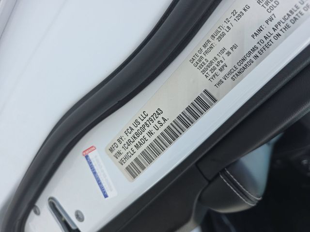 Used 2023 Bright White Clearcoat Jeep Limited image 38