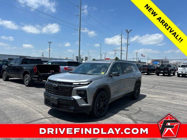 Silver 2025 Chevrolet Traverse SUV / Crossover Four-Wheel Drive 8-Speed Automatic