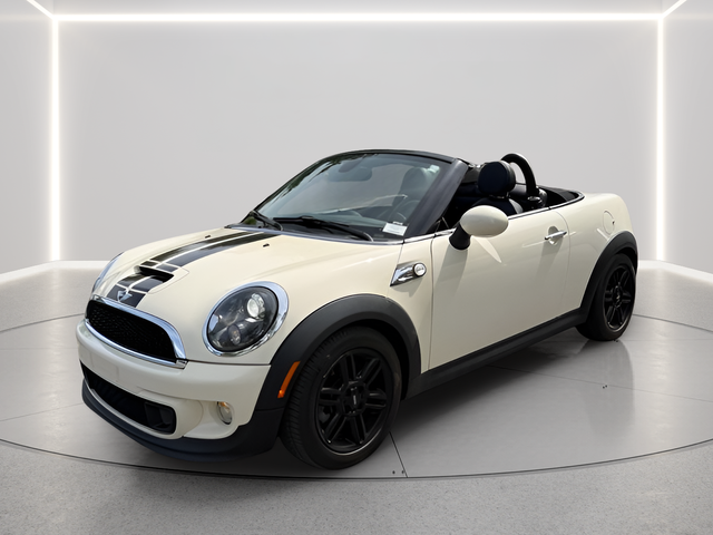 Pepper White 2014 MINI Roadster S FWD Convertible Front-Wheel Drive 6-Speed Automatic