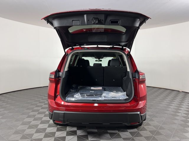 2025 Scarlet Ember Tintcoat Nissan Rogue S FWD SUV
