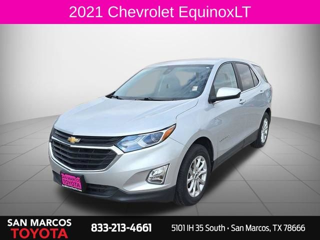 Silver Ice Metallic 2021 Chevrolet Equinox SUV / Crossover Front-Wheel Drive 6-Speed Automatic Overdrive