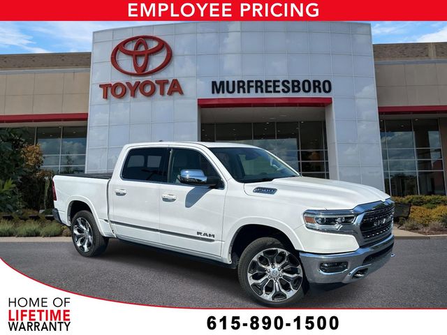 Ivory White 2023 RAM 1500 Pickup Truck Four-Wheel Drive 8-Speed Automatic