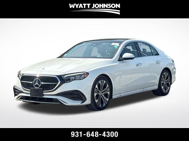 Polar White 2025 Mercedes-Benz E-Class Sedan Rear-Wheel Drive 9-Speed Automatic