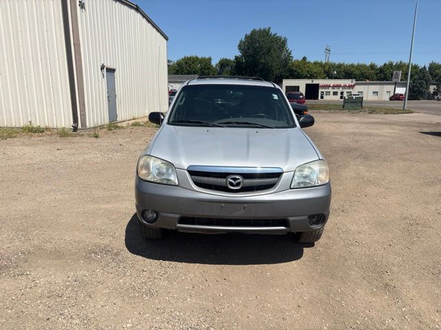 2002 Blue Mazda Tribute 4X4 SUV