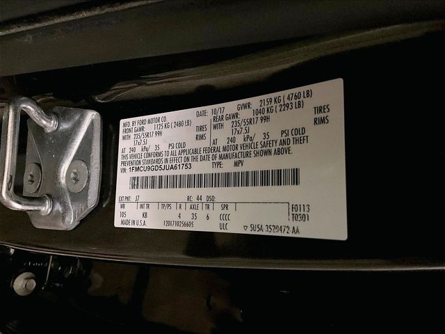 2018 Ford Escape SE Gray at Carlisle Cadillac Buick GMC