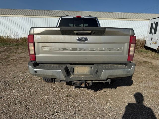 2020 Iconic Silver Metallic Ford Super Duty F-350 SRW Lariat 4X4 Truck