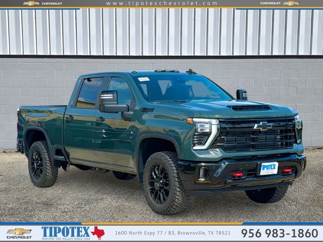 Cypress Gray 2026 Chevrolet Silverado 2500HD LT Crew Cab 4WD Pickup Truck Four-Wheel Drive Automatic