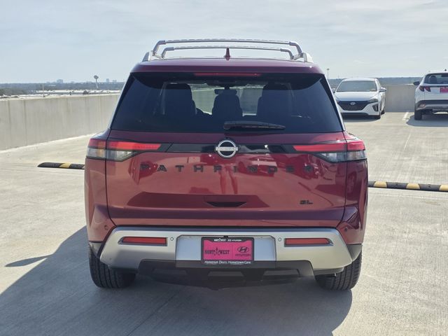 2023 Nissan Pathfinder SL Red at Big Star Buick GMC