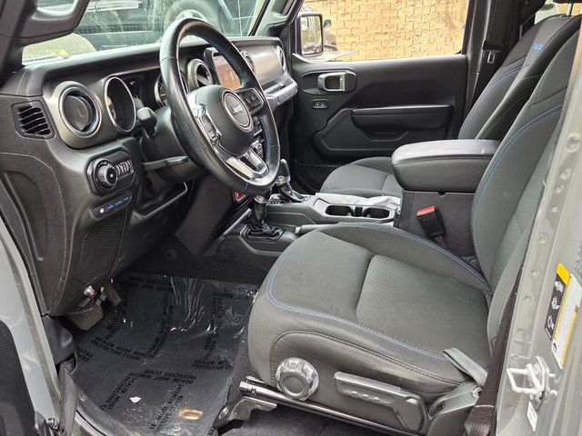 Used 2021 Gray Jeep Unlimited Rubicon 4xe image 15