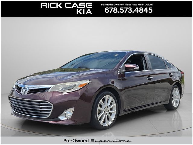 Red (Sizzling Crimson Mica) 2013 Toyota Avalon Sedan Front-Wheel Drive 6-Speed Automatic