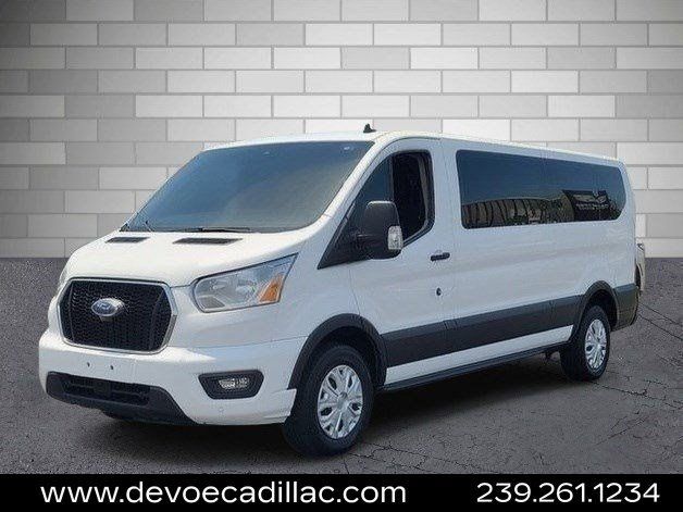 Oxford White 2021 Ford Transit Passenger Van Rear-Wheel Drive Automatic