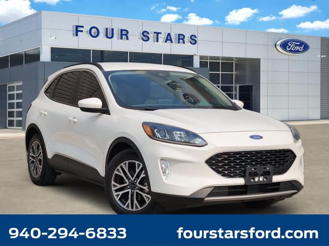 White Metallic 2020 Ford Escape SUV / Crossover Front-Wheel Drive 8-Speed Automatic