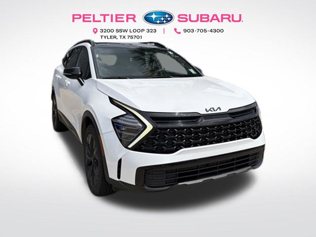 Glacial White Pearl 2025 Kia Sportage X-Line AWD SUV / Crossover All-Wheel Drive 8-Speed Automatic