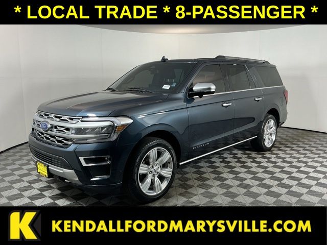 Blue Metallic 2024 Ford Expedition SUV / Crossover Four-Wheel Drive Automatic