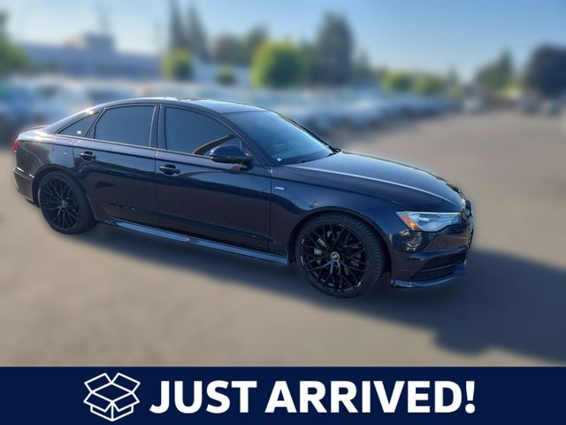 Moonlight Blue 2017 Audi A6 Sedan All-Wheel Drive 8-Speed Automatic