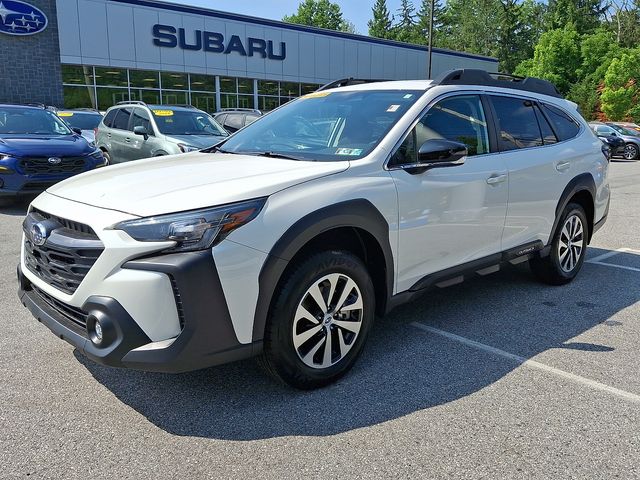 2025 Subaru Outback Premium White at Rafferty Subaru