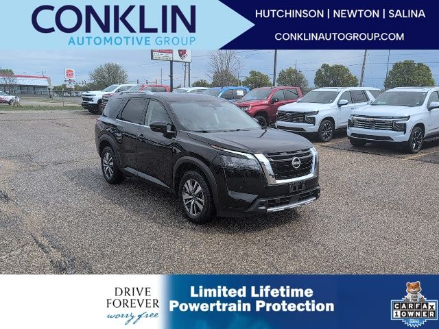 Super Black 2025 Nissan Pathfinder SL FWD SUV / Crossover Front-Wheel Drive 9-Speed Automatic