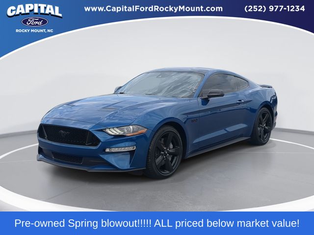 Atlas Blue Metallic 2023 Ford Mustang Coupe Rear-Wheel Drive 6-Speed Manual