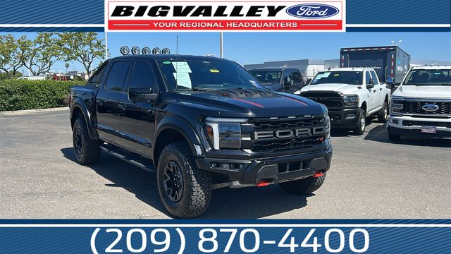 Black Metallic 2025 Ford F-150 Pickup Truck Four-Wheel Drive Automatic