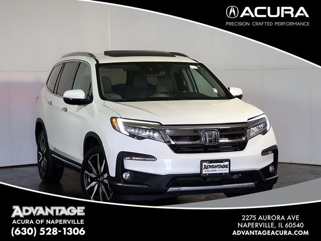 White Diamond Pearl 2019 Honda Pilot SUV / Crossover All-Wheel Drive 9-Speed Automatic