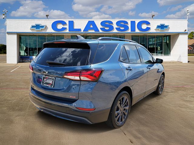2024 Chevrolet Equinox RS Blue at Classic Elite Chevrolet Sugar Land