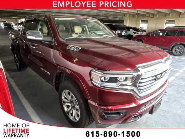 Red 2020 RAM 1500 Pickup Truck Four-Wheel Drive 8-Speed Automatic