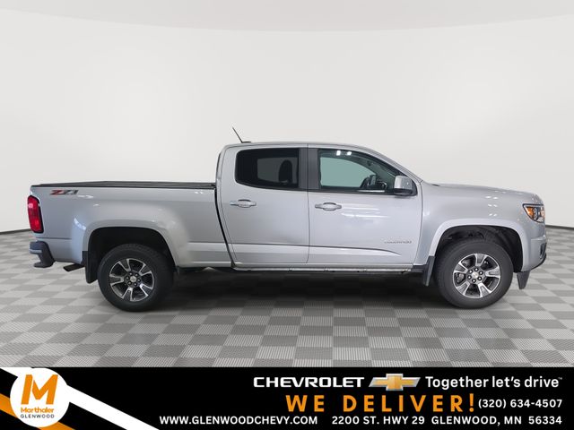 Silver Ice Metallic 2018 Chevrolet Colorado Pickup Truck Four-Wheel Drive 8-Speed Automatic