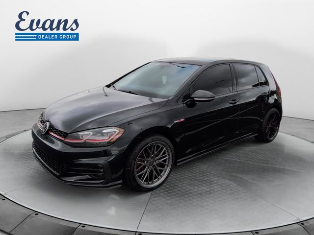 Deep Black Pearl 2020 Volkswagen Golf GTI Hatchback Front-Wheel Drive 7-Speed Dual Clutch